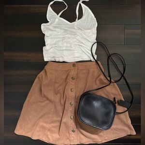 Coach vintage mini Hadley  black leather crossbody